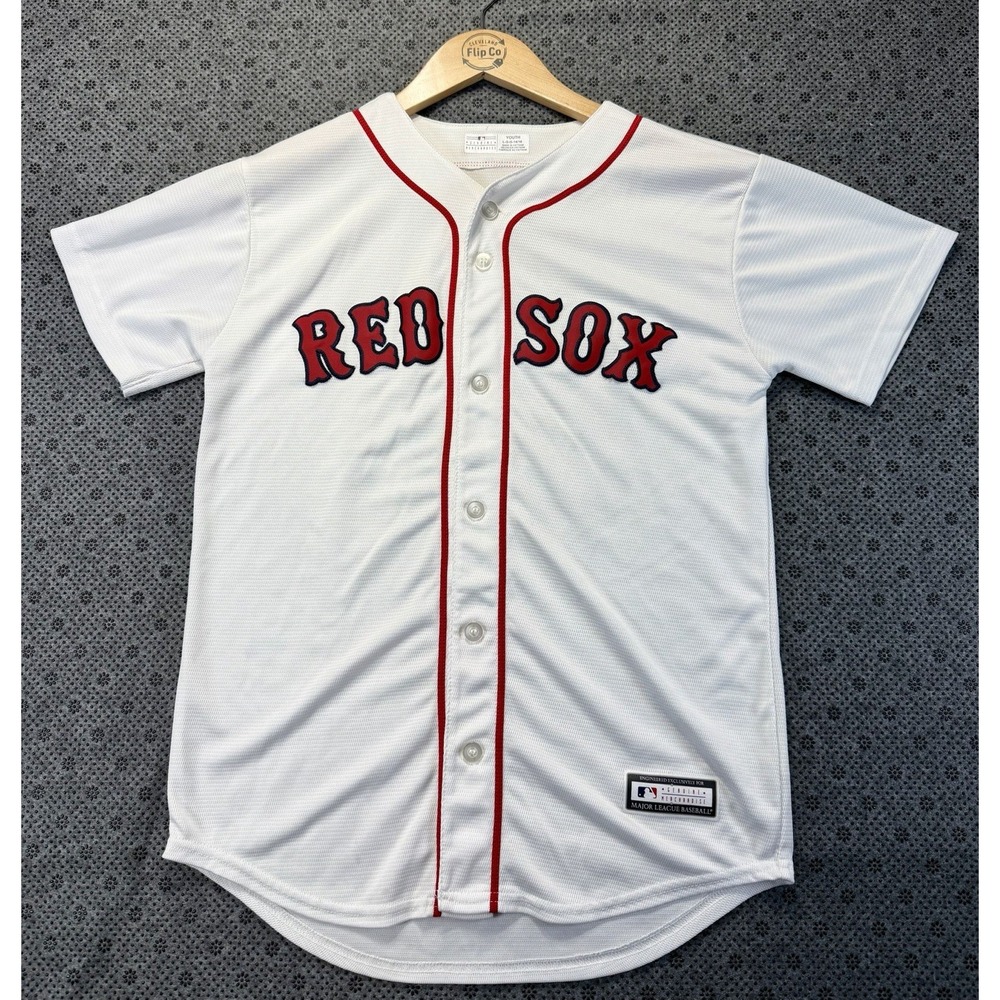 GENUINE MERCHANDISE BOSTON RED SOX #50 MOOKIE BETTS YOUTH LARGE JERSEY